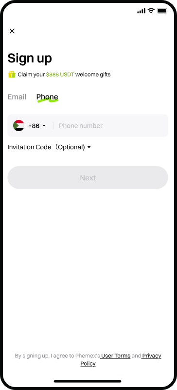 step 1 in mobile